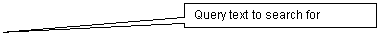 Rectangular Callout: Query text to search for